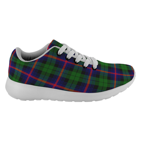 Image of Tartan Sneakers - Urquhart Modern Scotland | Unisex Tartan Running Shoes | Sneakers Men & Women Tartan Shoes