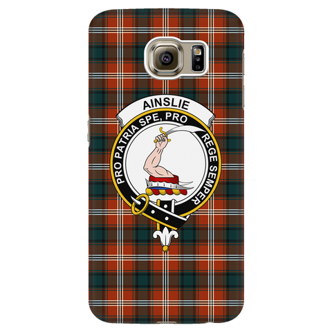 Image of Ainslie Scottish Clan Tartan Phone Case - shirtskishirt