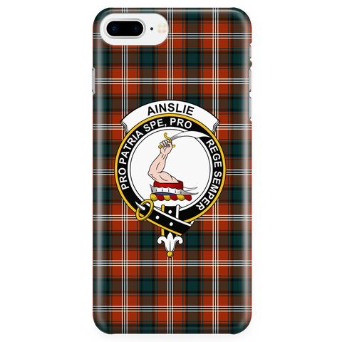 Image of Ainslie Scottish Clan Tartan Phone Case - shirtskishirt