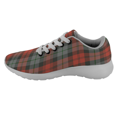 Image of Tartan Sneakers - MacLachlan Weathered Scotland | Unisex Tartan Running Shoes | Sneakers Men & Women Tartan Shoes