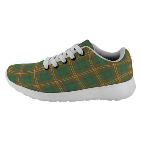 Image of ScottishShop Tartan Sneakers Chisholm Hunting Scotland Tartan Running Shoes - shirtskishirt