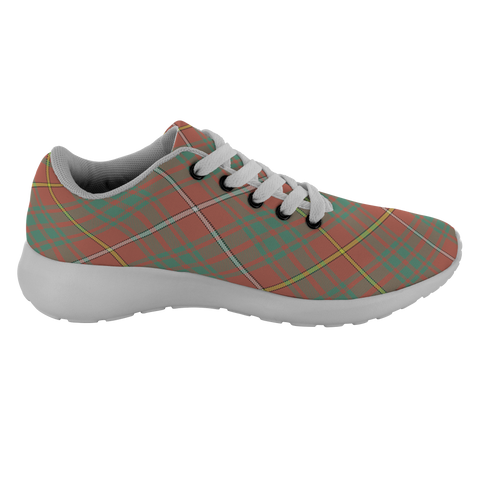 Image of ScottishShop Tartan Sneakers Bruce Ancient Scotland Running Shoes - shirtskishirt