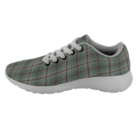 Image of ScottishShop Tartan Sneakers Craig Scotland Tartan Running Shoes - shirtskishirt