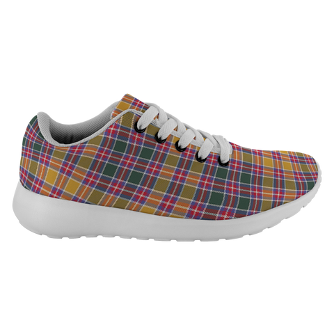 Image of Tartan Sneakers - Jacobite Scotland | Unisex Tartan Running Shoes | Sneakers Men & Women Tartan Shoes