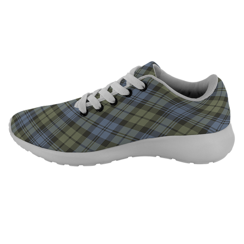 Image of ScottishShop Tartan Sneakers Campbell Faded Scotland Tartan Running Shoes - shirtskishirt