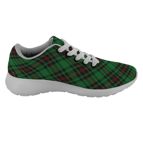 Image of ScottishShop Tartan Sneakers Beveridge Scotland Running Shoes - shirtskishirt