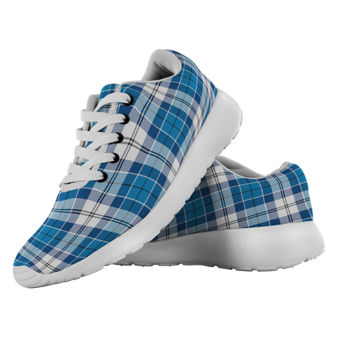 Image of Tartan Sneakers - Strathclyde District Scotland | Unisex Tartan Running Shoes | Sneakers Men & Women Tartan Shoes