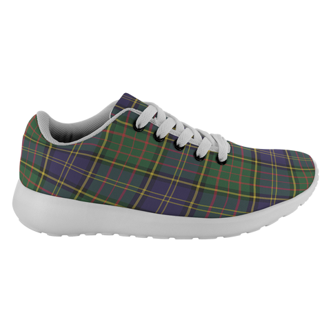 Image of Tartan Sneakers - MacMillan Hunting Modern Scotland | Unisex Tartan Running Shoes | Sneakers Men & Women Tartan Shoes