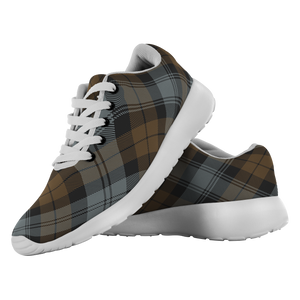 ScottishShop Tartan Sneakers BlackWatch Weathered Scotland Running Shoes - shirtskishirt