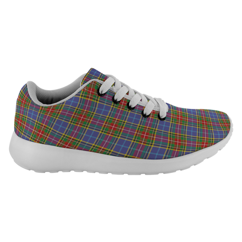 Image of ScottishShop Tartan Sneakers Bethune Scotland Running Shoes - shirtskishirt