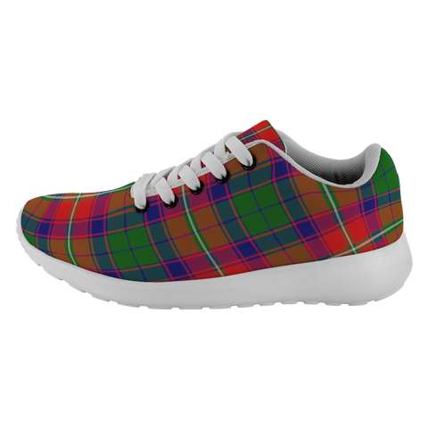 Image of Tartan Sneakers - Roxburgh District Scotland | Unisex Tartan Running Shoes | Sneakers Men & Women Tartan Shoes