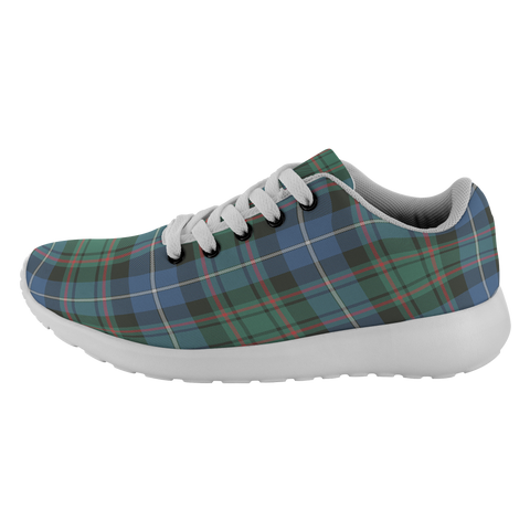 Image of Tartan Sneakers - MacRae Hunting Ancient Scotland | Unisex Tartan Running Shoes | Sneakers Men & Women Tartan Shoes