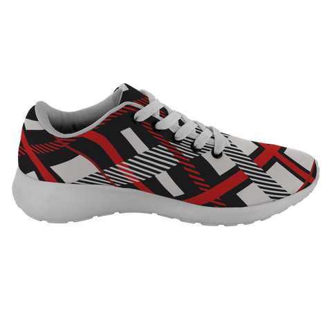 Image of Tartan Sneakers - Home Scotland | Unisex Tartan Running Shoes | Sneakers Men & Women Tartan Shoes