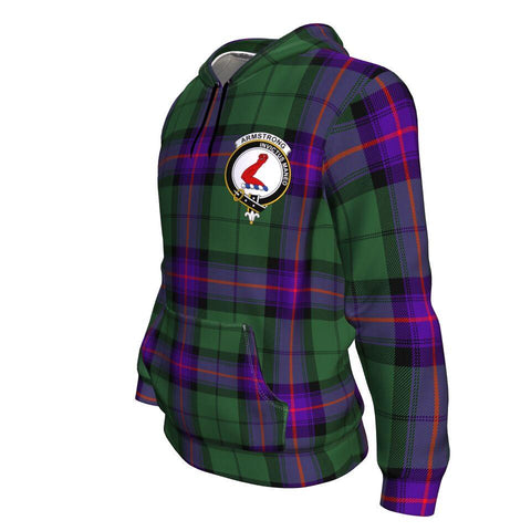 Image of Armstrong Modern ScottishShop Clan Tartan Hoodie - shirtskishirt