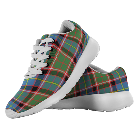 Image of Tartan Sneakers - Stirling Scotland | Unisex Tartan Running Shoes | Sneakers Men & Women Tartan Shoes