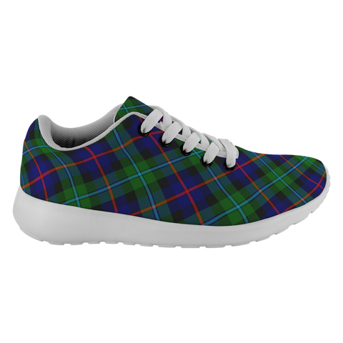 Image of ScottishShop Tartan Sneakers Campbell Of Cawdor Modern Scotland Tartan Running Shoes - shirtskishirt