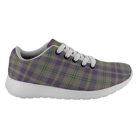 Image of Tartan Sneakers - Tailyour Weathered Scotland | Unisex Tartan Running Shoes | Sneakers Men & Women Tartan Shoes