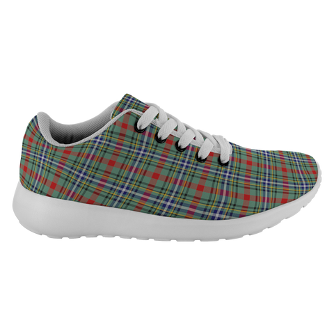 Image of ScottishShop Tartan Sneakers Bisset Scotland Running Shoes - shirtskishirt