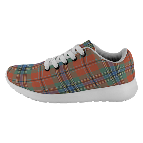 Image of Tartan Sneakers - MacLean Of Duart Ancient Scotland | Unisex Tartan Running Shoes | Sneakers Men & Women Tartan Shoes