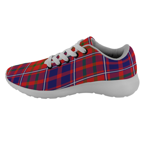 Image of ScottishShop Tartan Sneakers Cameron Of Lochiel Modern Scotland Tartan Running Shoes - shirtskishirt