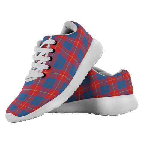 Image of Tartan Sneakers - McKerrell Red Scotland | Unisex Tartan Running Shoes | Sneakers Men & Women Tartan Shoes