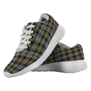 ScottishShop Tartan Sneakers Farquharson Weathered Scotland Tartan Running Shoes - shirtskishirt