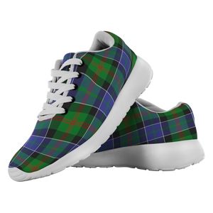 Tartan Sneakers - Paterson Hunting Scotland | Unisex Tartan Running Shoes | Sneakers Men & Women Tartan Shoes