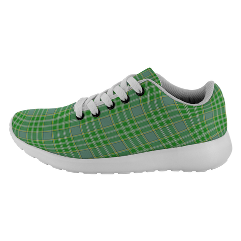 Image of ScottishShop Tartan Sneakers Currie Scotland Tartan Running Shoes - shirtskishirt