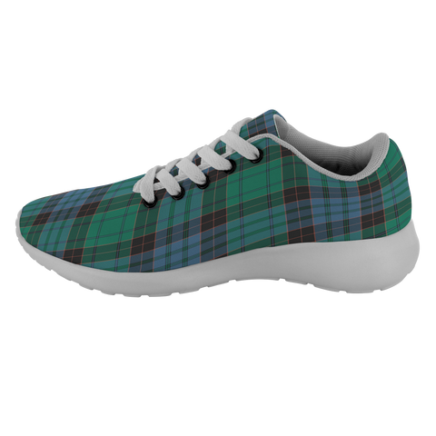 Image of Tartan Sneakers - Stewart Old Ancient Scotland | Unisex Tartan Running Shoes | Sneakers Men & Women Tartan Shoes