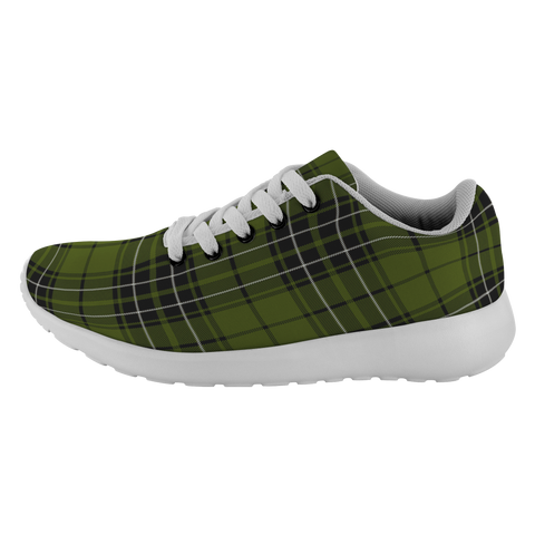 Image of Tartan Sneakers - MacLean Hunting Scotland | Unisex Tartan Running Shoes | Sneakers Men & Women Tartan Shoes