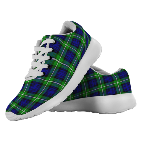 Image of ScottishShop Tartan Sneakers Bannerman Scotland Running Shoes - shirtskishirt