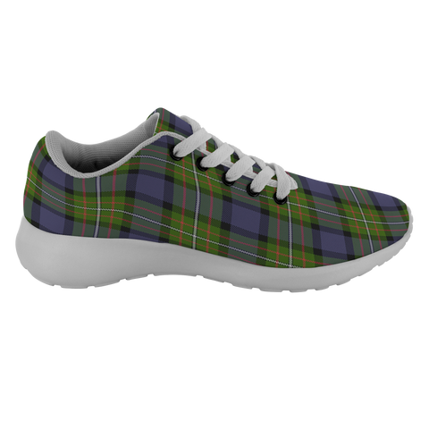 Image of ScottishShop Tartan Sneakers Ferguson Modern Scotland Tartan Running Shoes - shirtskishirt