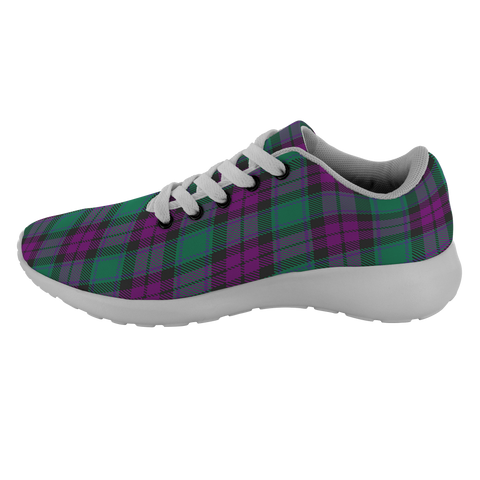 Image of Tartan Sneakers - MacArthur Milton Scotland | Unisex Tartan Running Shoes | Sneakers Men & Women Tartan Shoes