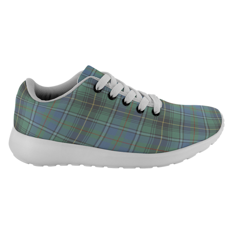 Image of Tartan Sneakers - MacInnes Ancient Scotland | Unisex Tartan Running Shoes | Sneakers Men & Women Tartan Shoes