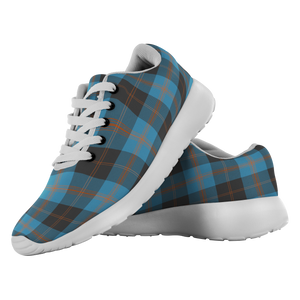 Tartan Sneakers - Garden Scotland | Unisex Tartan Running Shoes | Sneakers Men & Women Tartan Shoes