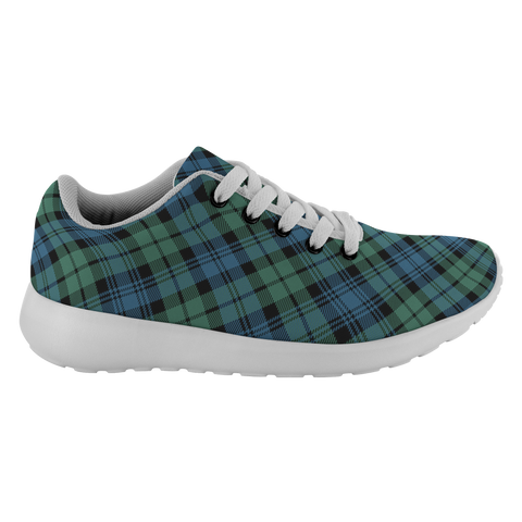 Image of ScottishShop Tartan Sneakers Campbell Ancient Scotland Tartan Running Shoes - shirtskishirt