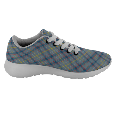 Image of ScottishShop Tartan Sneakers Boswell Scotland Running Shoes - shirtskishirt