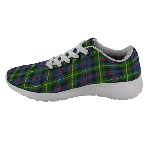 Image of ScottishShop Tartan Sneakers Farquharson Modern Scotland Tartan Running Shoes - shirtskishirt