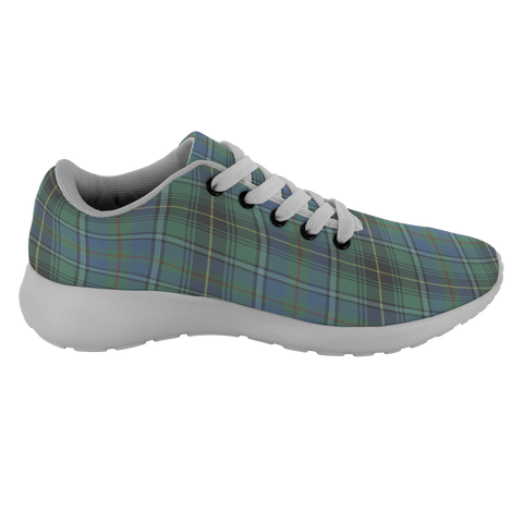 Image of Tartan Sneakers - MacInnes Ancient Scotland | Unisex Tartan Running Shoes | Sneakers Men & Women Tartan Shoes