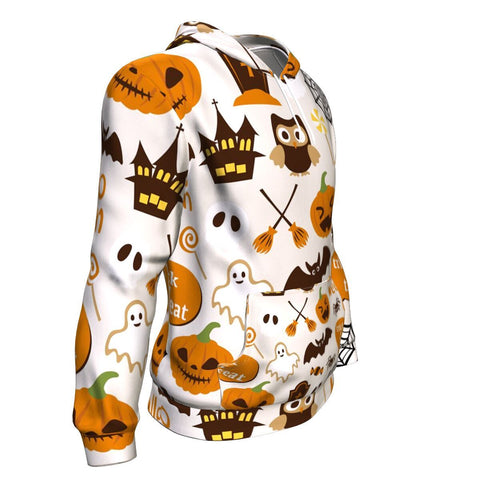 Image of Party Happy Halloween Hoodie Over Print - shirtskishirt