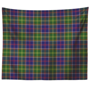 Wall Tapestry Ayrshire Tartan Clan Badge Scottish - shirtskishirt