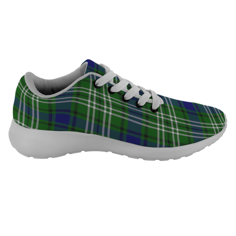 Image of Tartan Sneakers - Tweedside Scotland -  Unisex Tartan Running Shoes -  Sneakers Men & Women Tartan Shoes