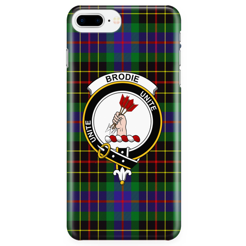 Image of Brodie Hunting Scottish Clan Tartan Phone Case - shirtskishirt