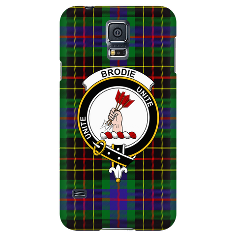 Image of Brodie Hunting Scottish Clan Tartan Phone Case - shirtskishirt