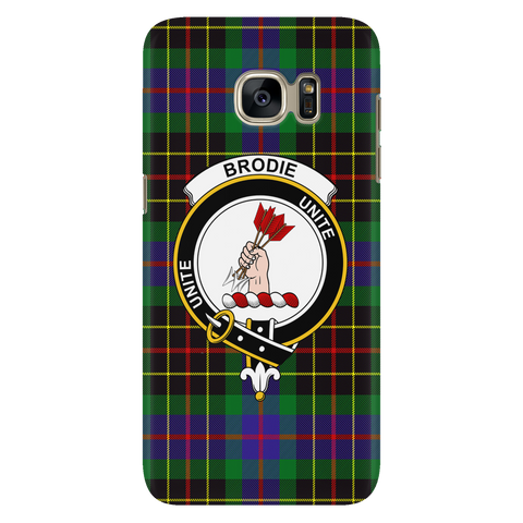 Image of Brodie Hunting Scottish Clan Tartan Phone Case - shirtskishirt