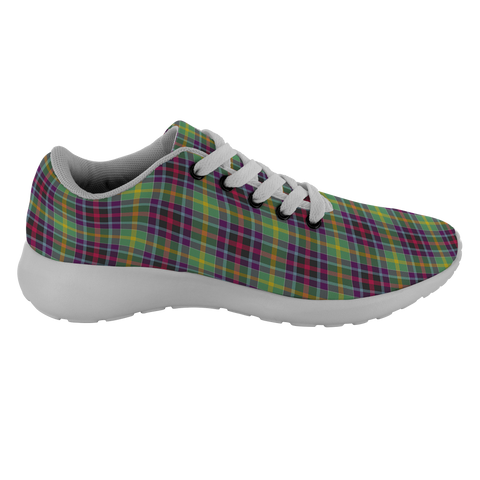 Image of ScottishShop Tartan Sneakers Clephan Scotland Tartan Running Shoes - shirtskishirt