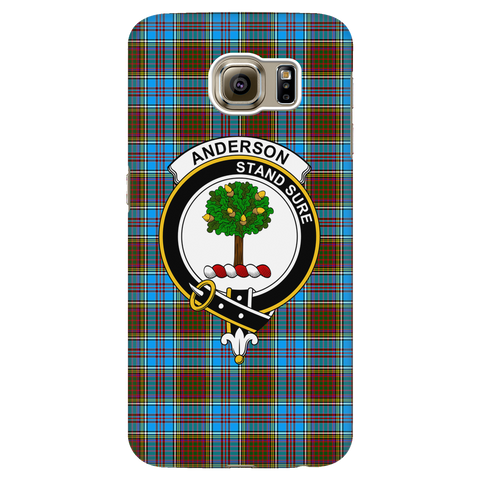 Image of Anderson Scottish Clan Tartan Phone Case - shirtskishirt