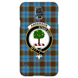 Anderson Scottish Clan Tartan Phone Case - shirtskishirt