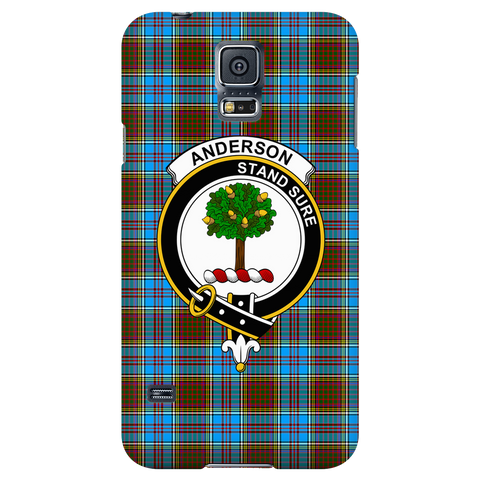 Image of Anderson Scottish Clan Tartan Phone Case - shirtskishirt