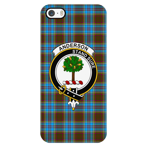 Image of Anderson Scottish Clan Tartan Phone Case - shirtskishirt